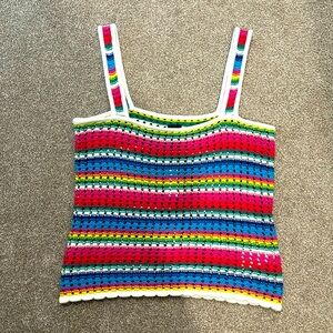NWT - Gap crochet tank - M
